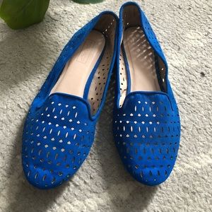 Cobalt Blue Topshop Flats